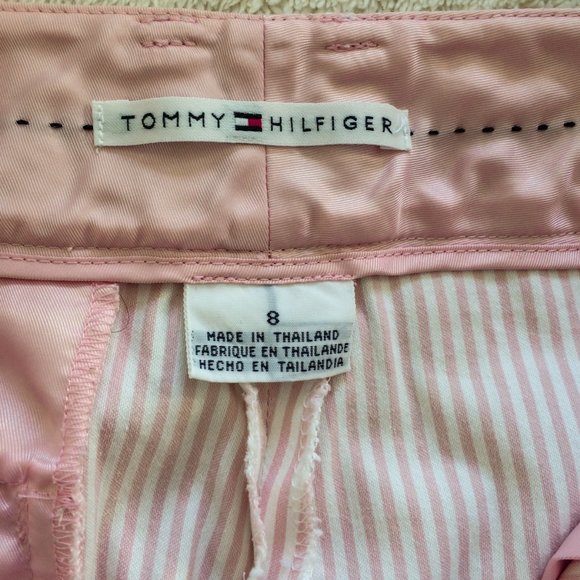 Tommy Hilfiger light coloured cotton capris size 8 - Picture 3 of 5